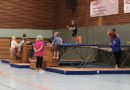 35 Urkunden für das Trampolin-Abzeichen im Rahmen der Inklusionswoche der Stadt Bad Nauheim ausgegeben